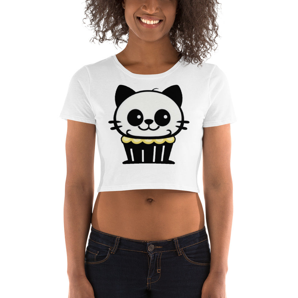 Cute Cat Women’s Crop Tee