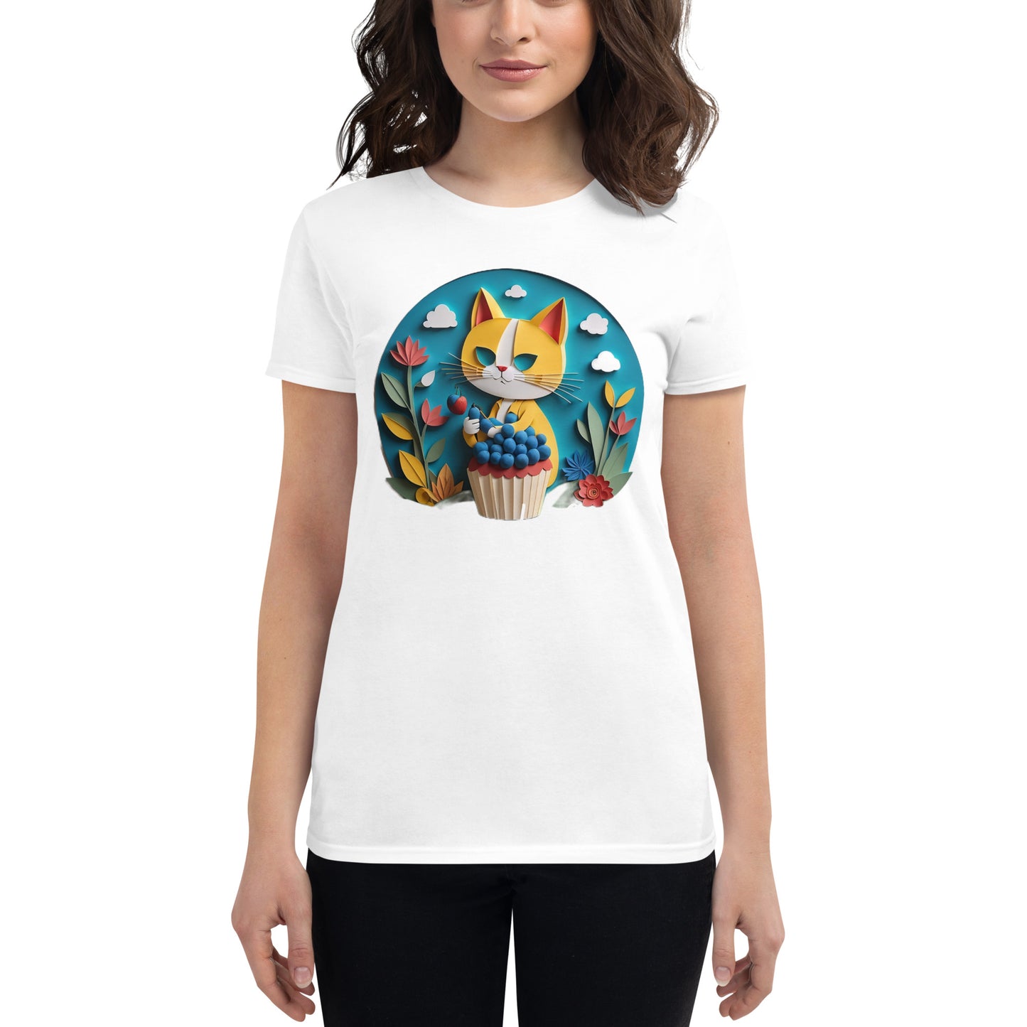 Cute Cat short sleeve t-shirt